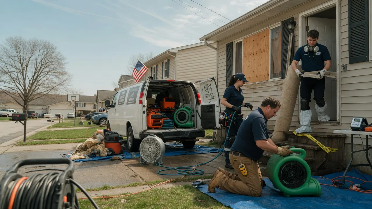 Water Damage Restoration in Montague, MI near me